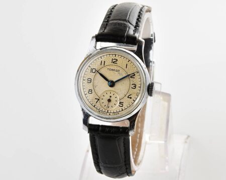 Vintage soviet mechanical POBEDA wrist watch