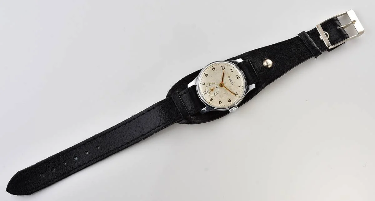 Vintage Soviet mechanical Pobeda wrist watch, PChZ, 1st quarter 1956!