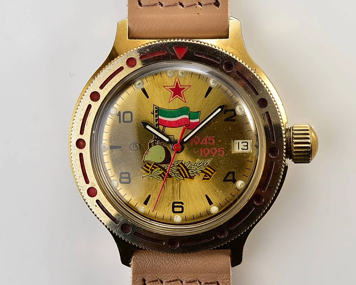 Komandirskie mechanical wrist watch from the president of Tatarstan!