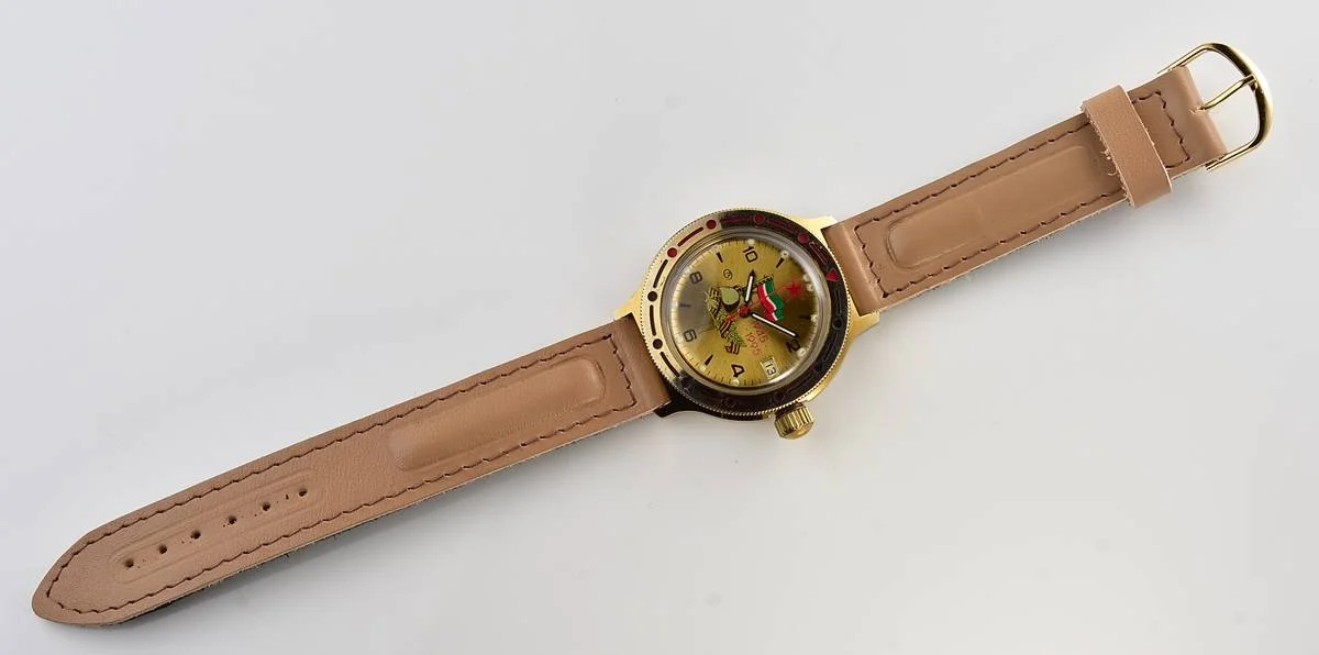 Komandirskie mechanical wrist watch from the president of Tatarstan!
