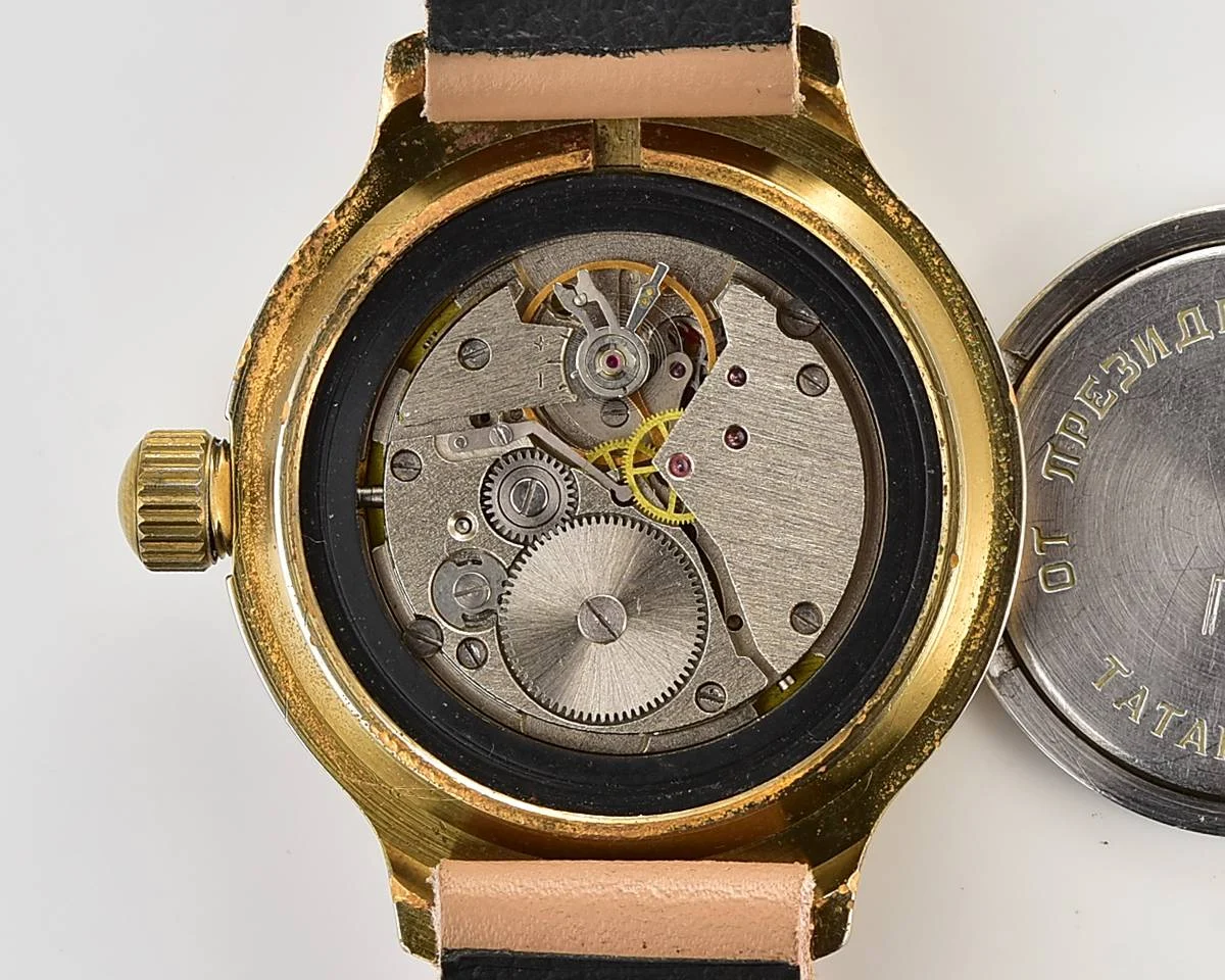 Komandirskie mechanical wrist watch from the president of Tatarstan!