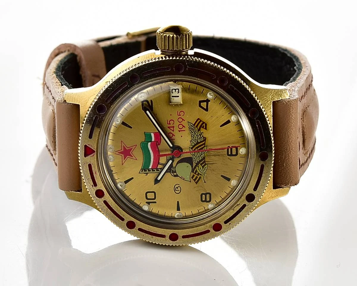 Komandirskie mechanical wrist watch from the president of Tatarstan!