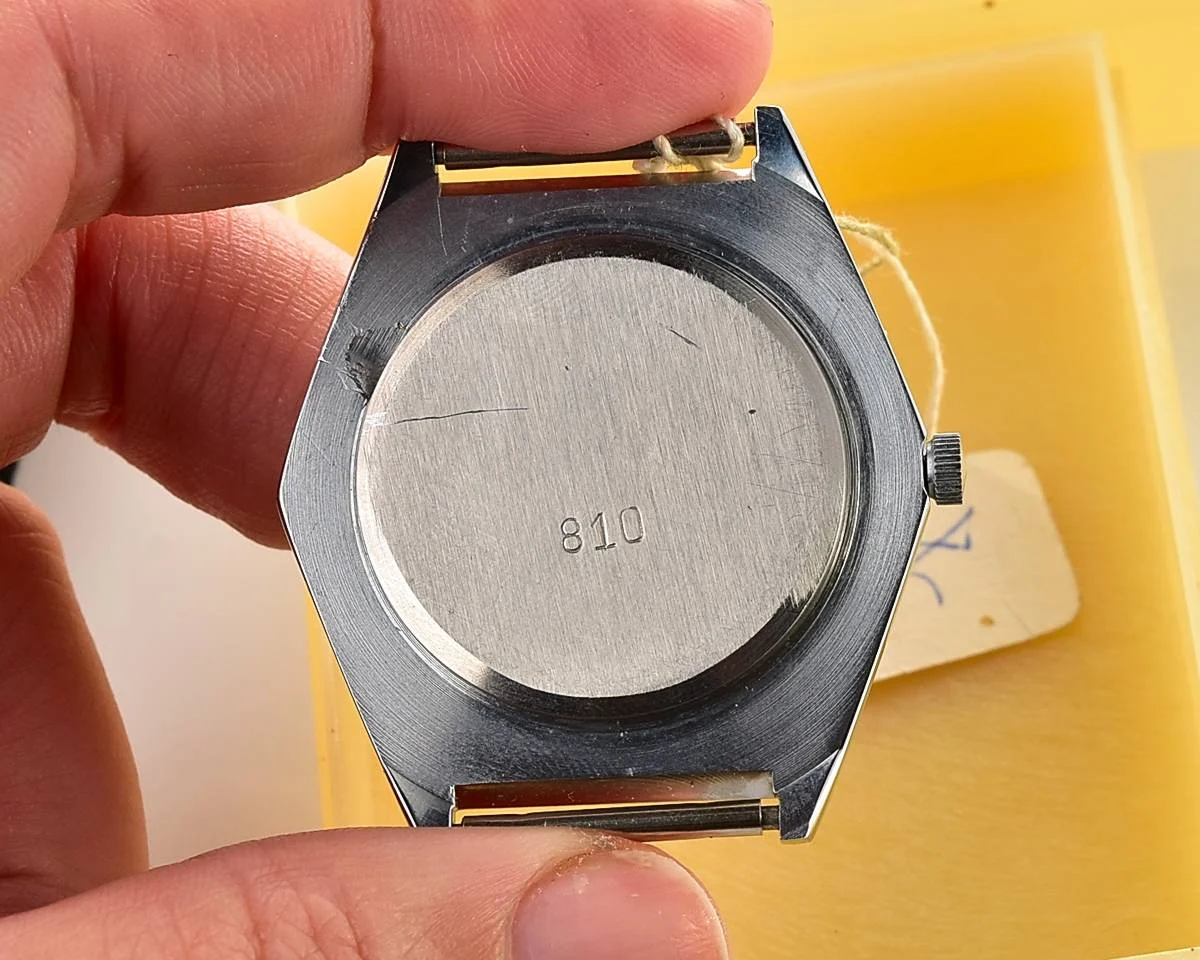 Soviet Slava with quartz movement with box & NATO strap