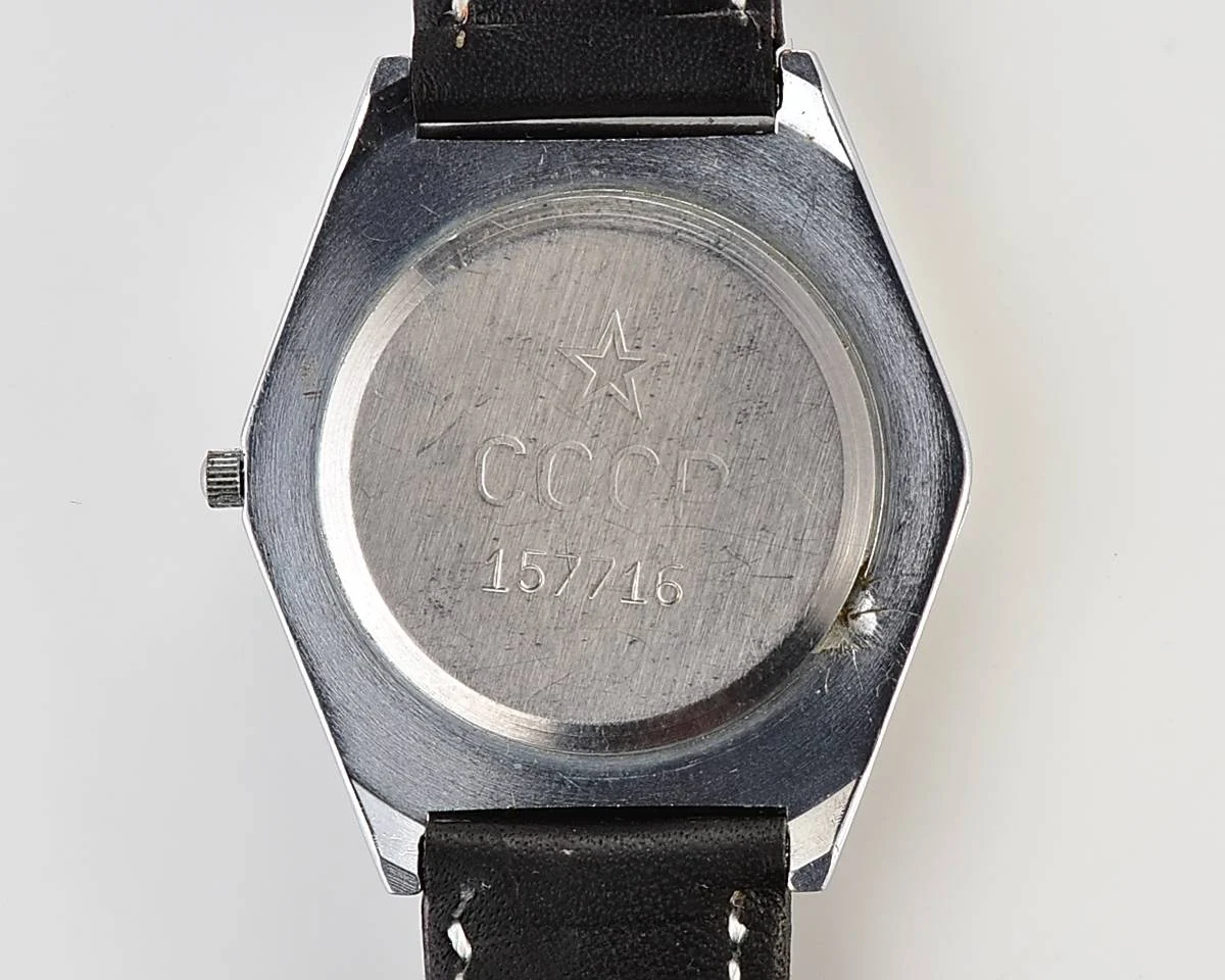 Soviet Slava CCCP Perestroika quartz watch