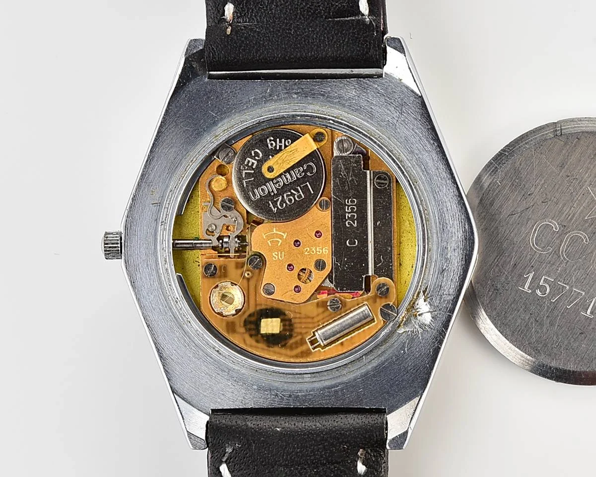Soviet Slava CCCP Perestroika quartz watch