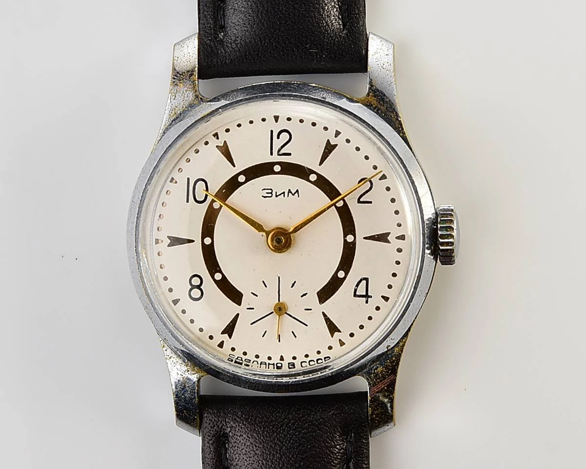 Excellent vintage Soviet ZiM mechanical watch