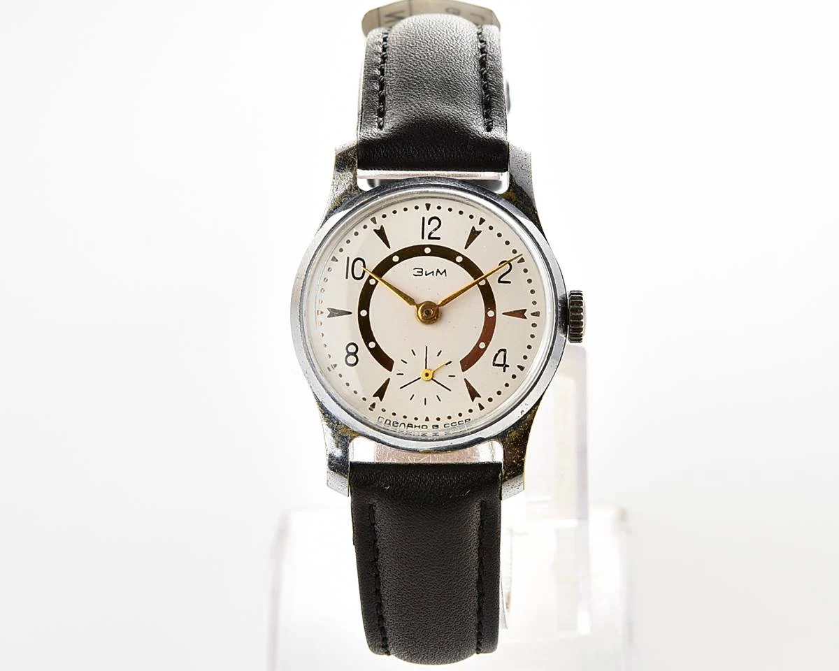 Excellent vintage Soviet ZiM mechanical watch