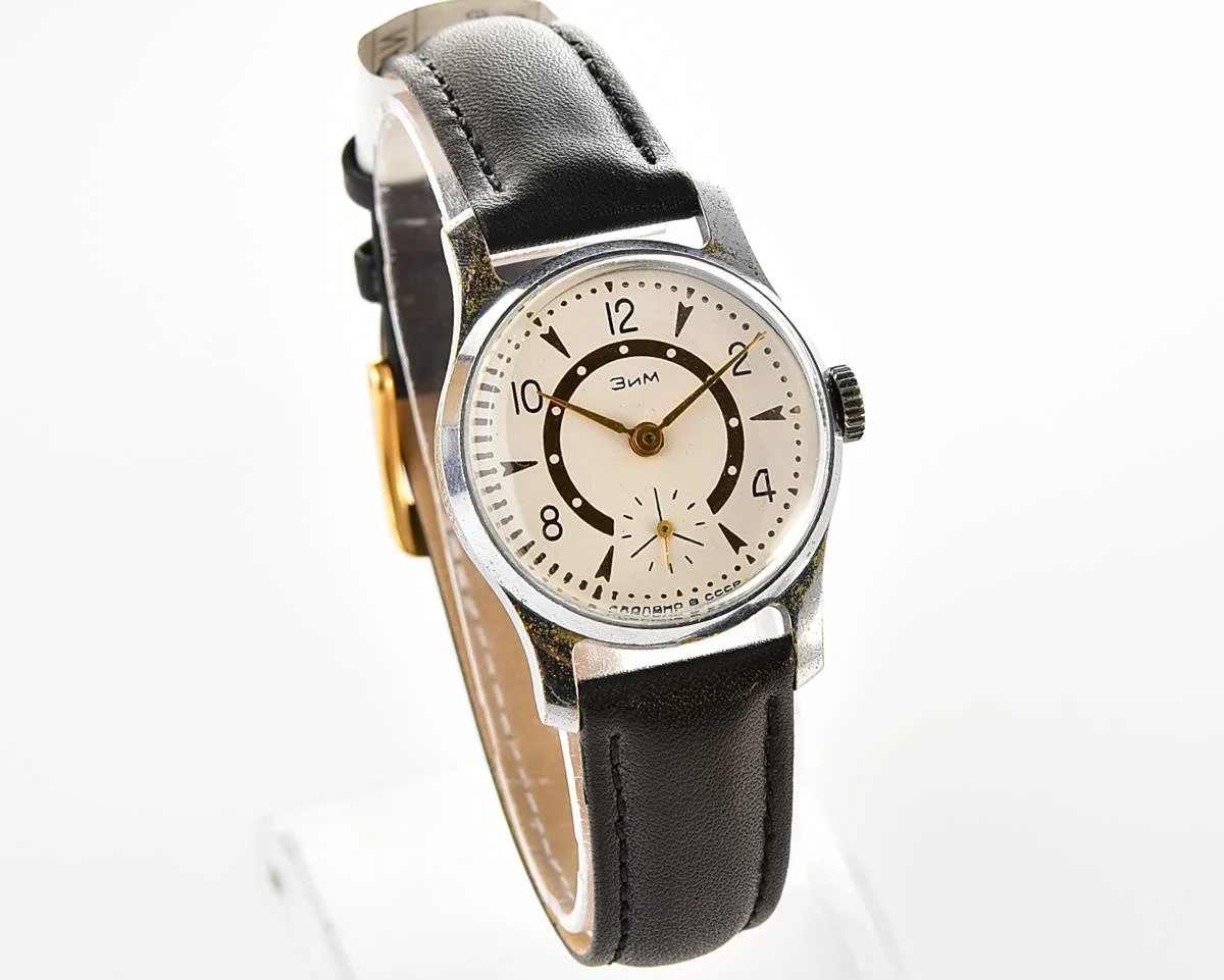 Excellent vintage Soviet ZiM mechanical watch