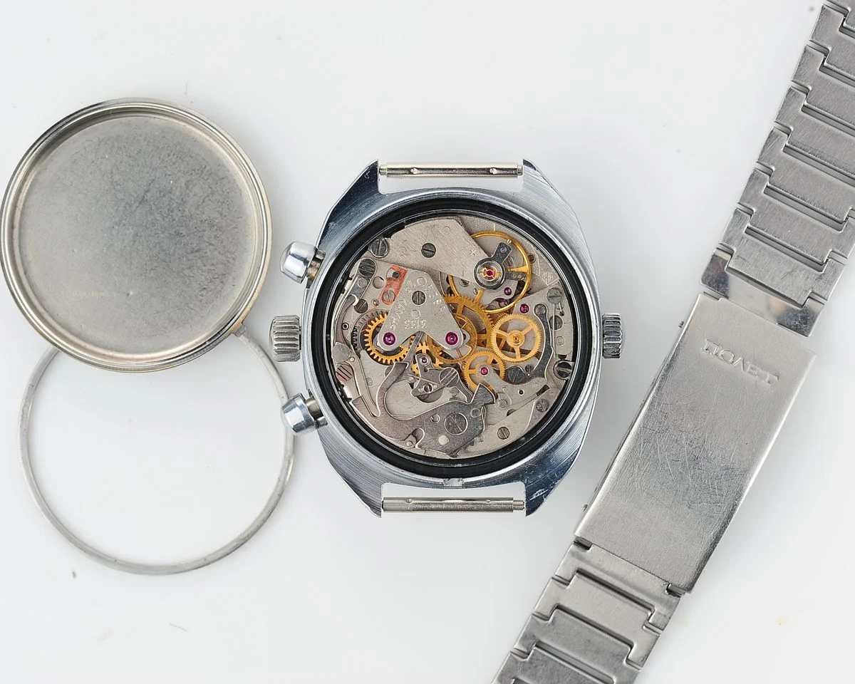Poljot Chronograph 3133, USSR dial + bracelet!