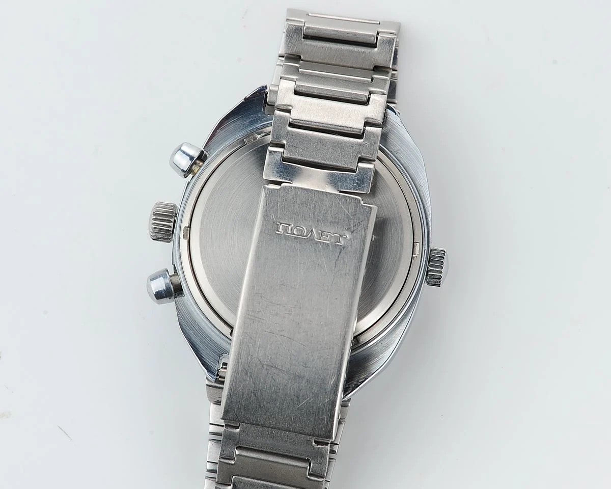 Poljot Chronograph 3133, USSR dial + bracelet!