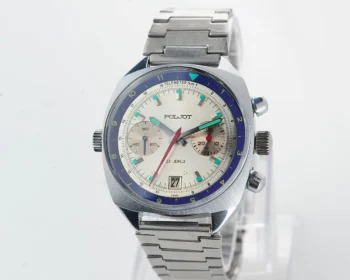 Poljot Chronograph 3133, USSR dial + bracelet!