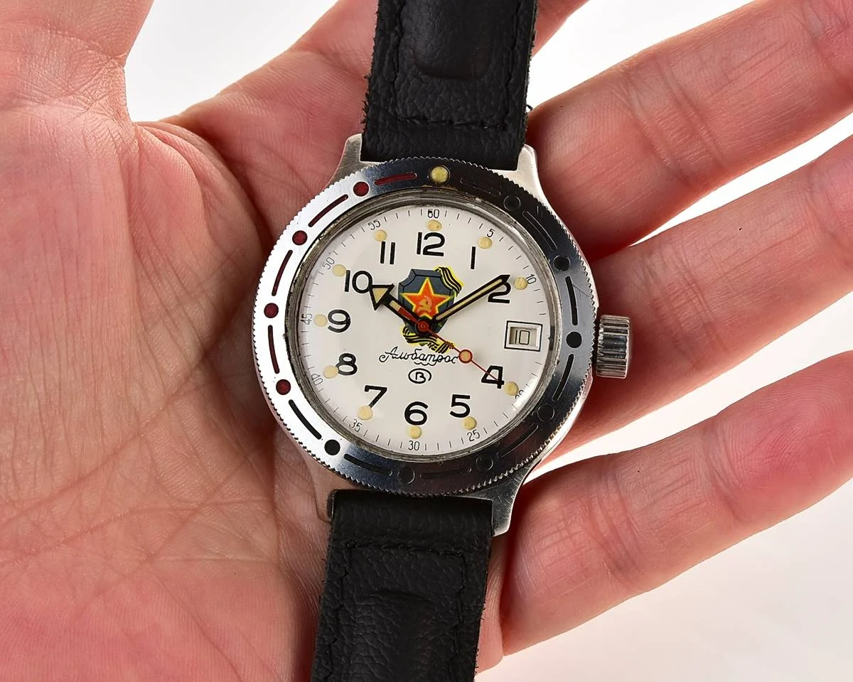 Vostok Amphibia – Albatros with automatic self winding movement