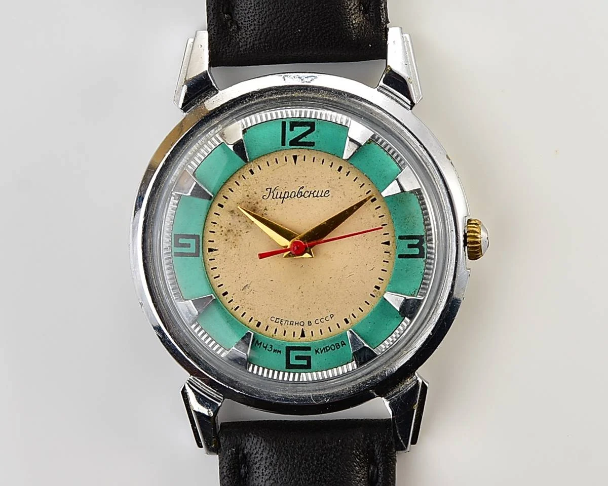 Rare! Beautiful vintage Soviet wrist watch from 50s - Kirovskie 1MWF