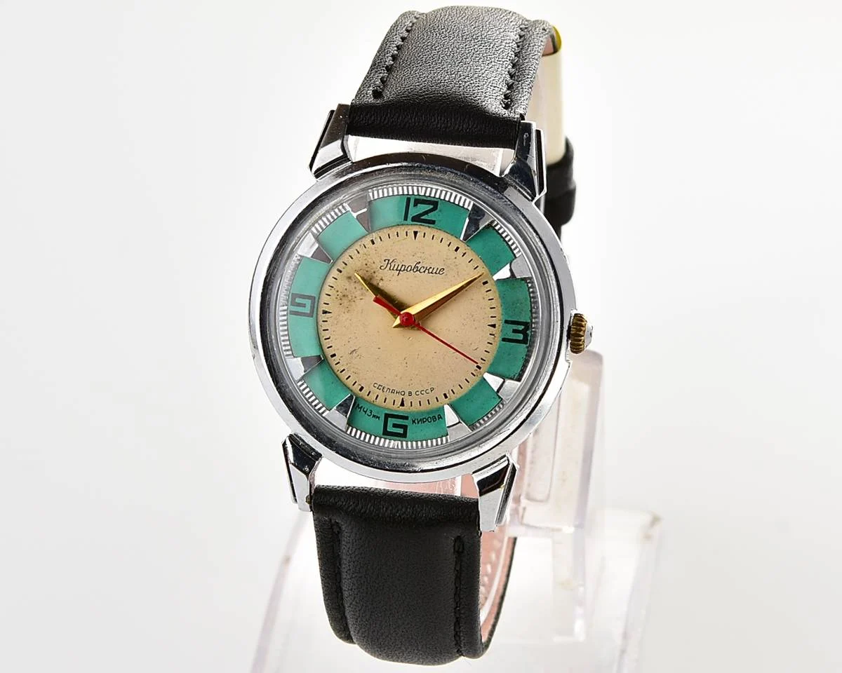 Rare! Beautiful vintage Soviet wrist watch from 50s - Kirovskie 1MWF