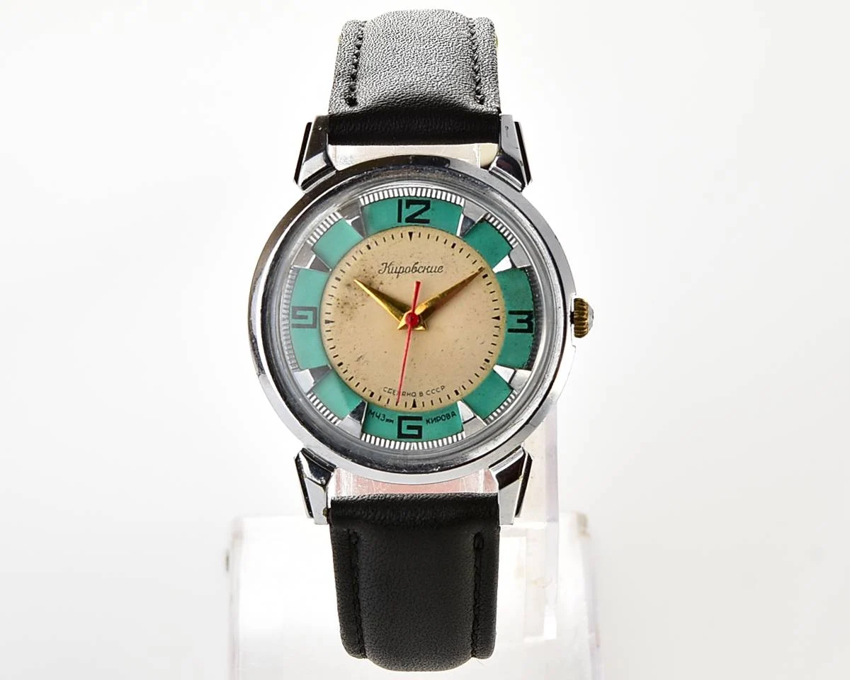 Rare! Beautiful vintage Soviet wrist watch from 50s - Kirovskie 1MWF