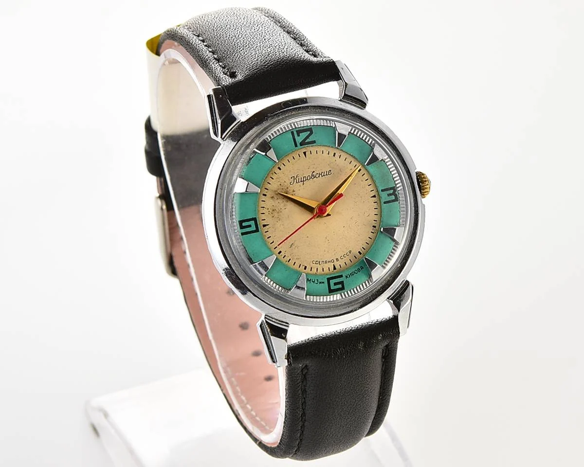 Rare! Beautiful vintage Soviet wrist watch from 50s - Kirovskie 1MWF