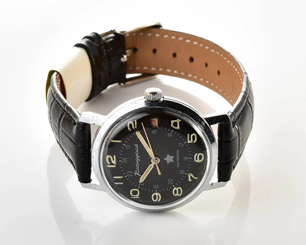 Soviet Vostok Komandirskie mechanical watch - Zakaz MO CCCP – with rare 24 hour dial!