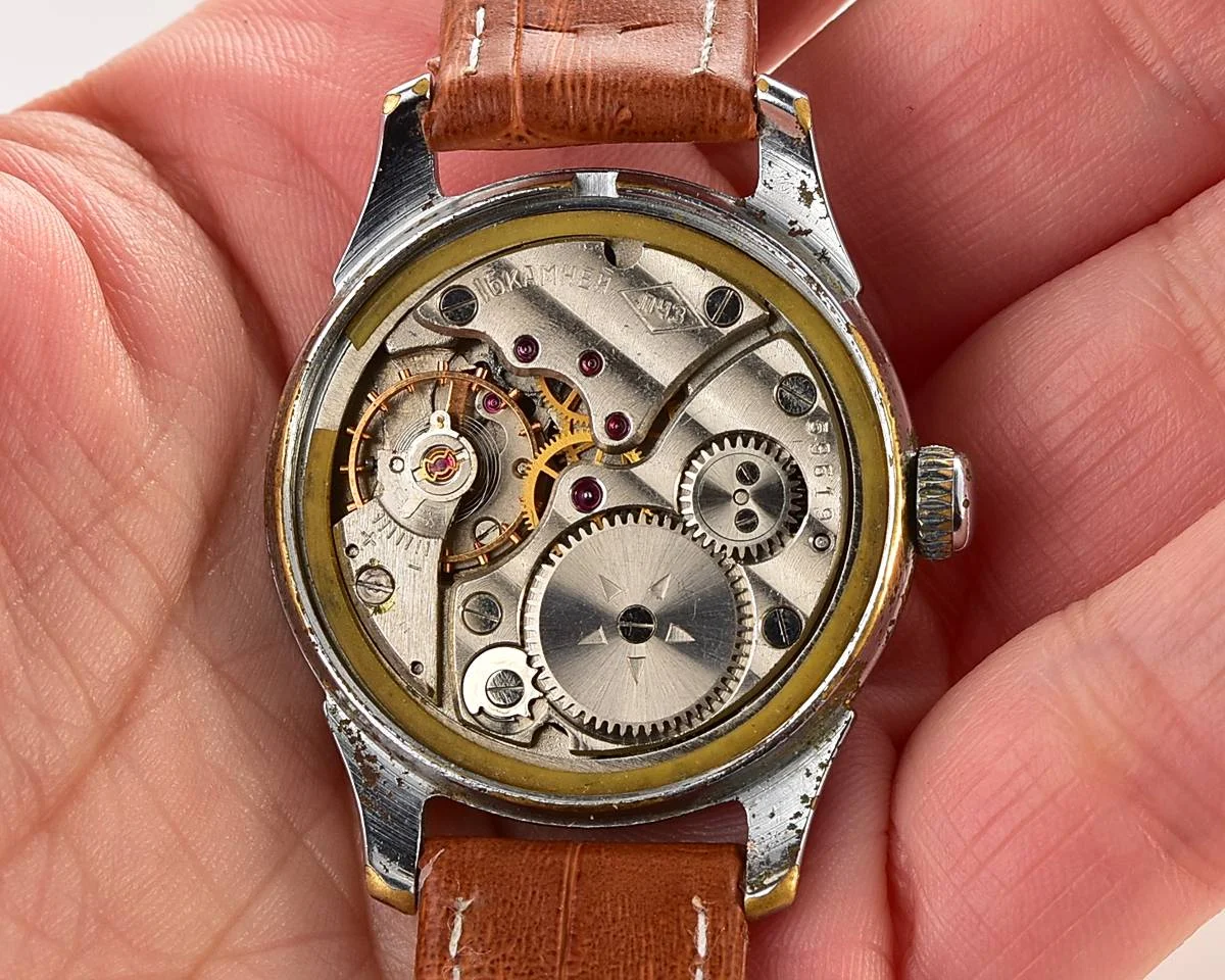 Vintage Soviet Mayak mechanical watch