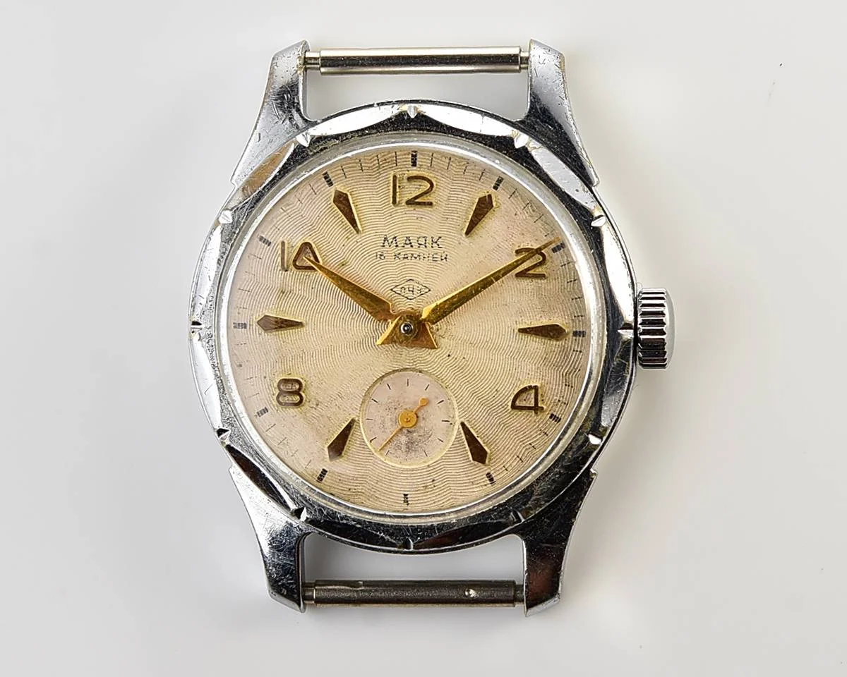 Vintage Soviet Mayak mechanical watch
