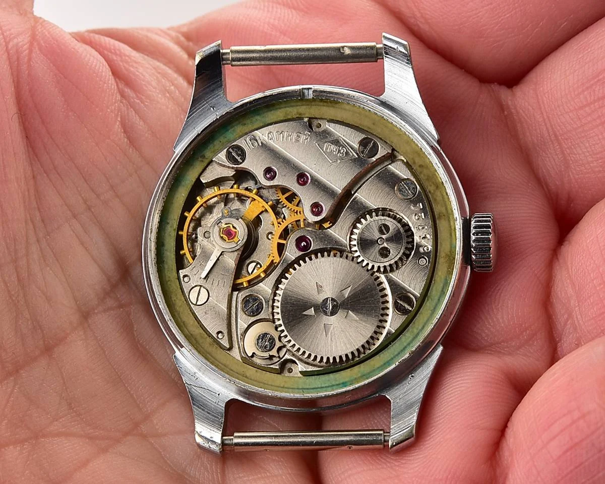 Vintage Soviet Mayak mechanical watch
