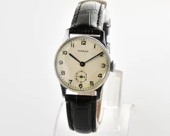 Excellent vintage Soviet mechanical Pobeda watch, ChChZ from 3rd quarter 1954!