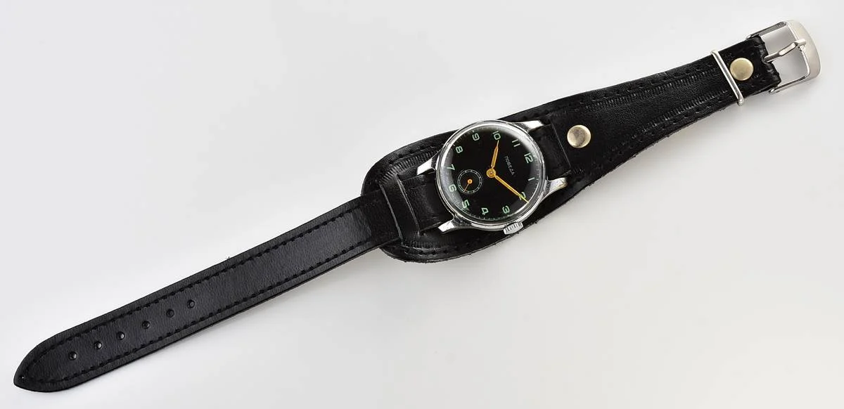 Vintage Soviet mechanical Pobeda wrist watch, 2MChZ from 2nd quarter 1958