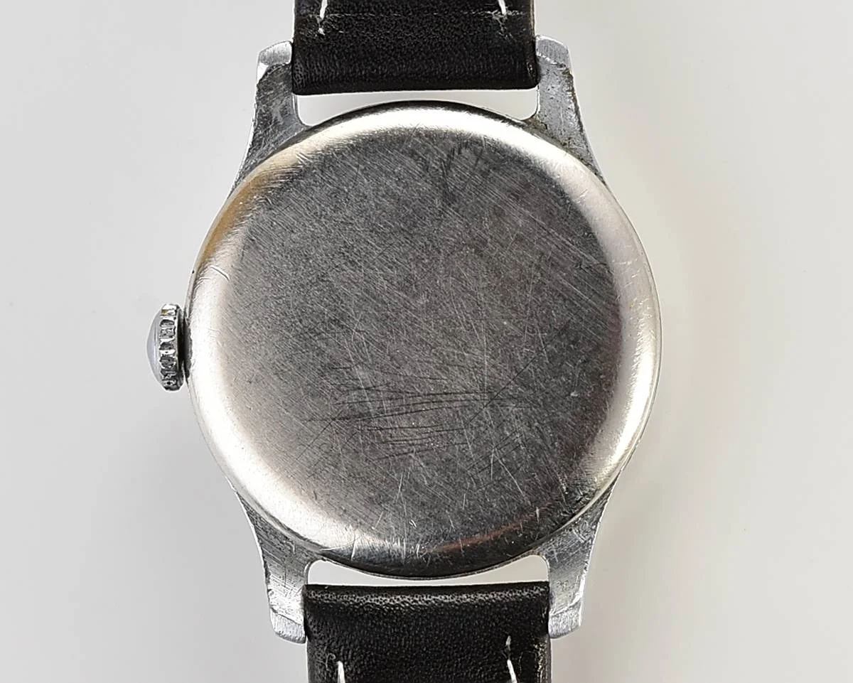 Rare! Green dial vintage Soviet mechanical Pobeda wrist watch, 2nd quarter 1951!