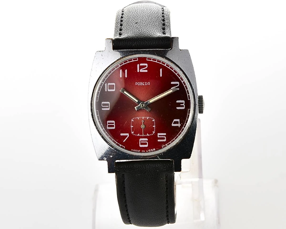Pobeda Soviet mechanical wrist watch