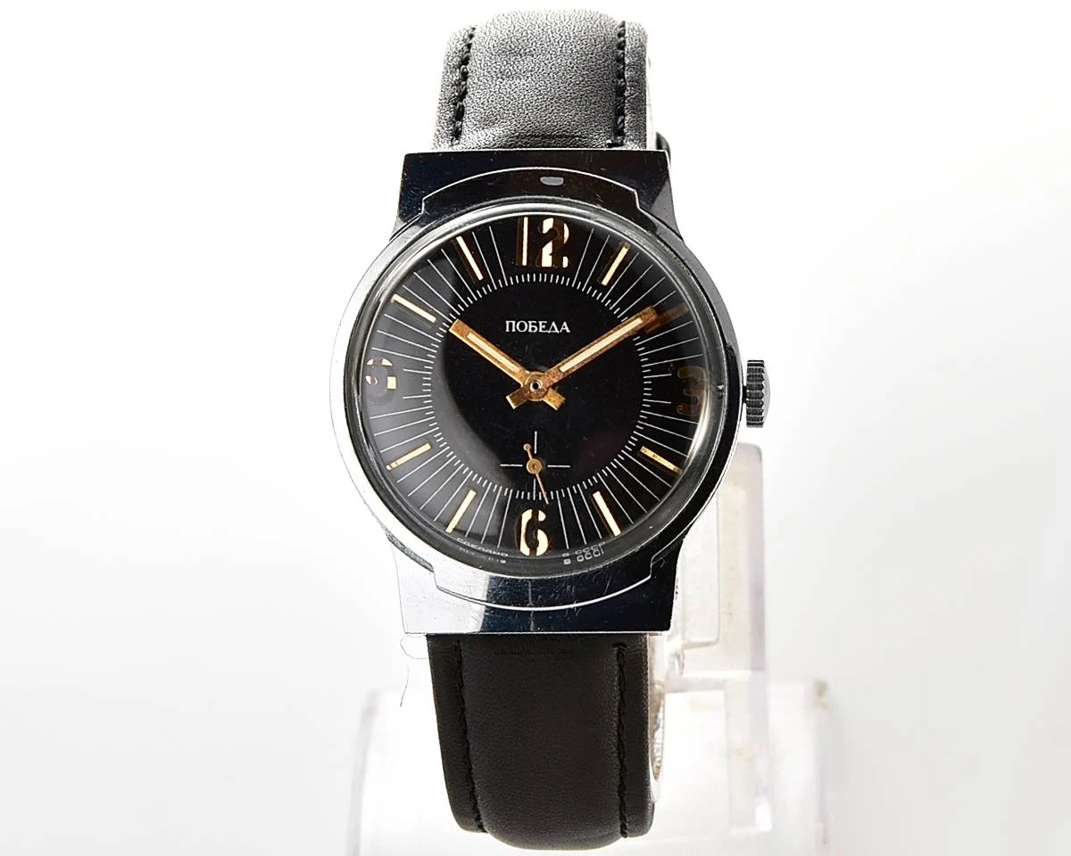Pobeda Soviet mechanical wrist watch