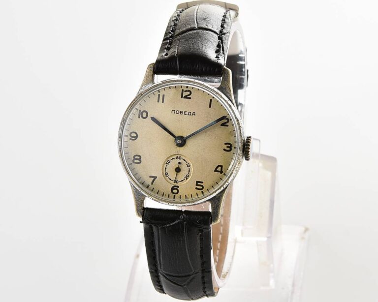 Vintage soviet mechanical POBEDA watch, ChChZ from 4th quarter 1954!