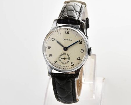 Excellent vintage soviet mechanical POBEDA watch, 2MChZ from 3rd quarter 1956!