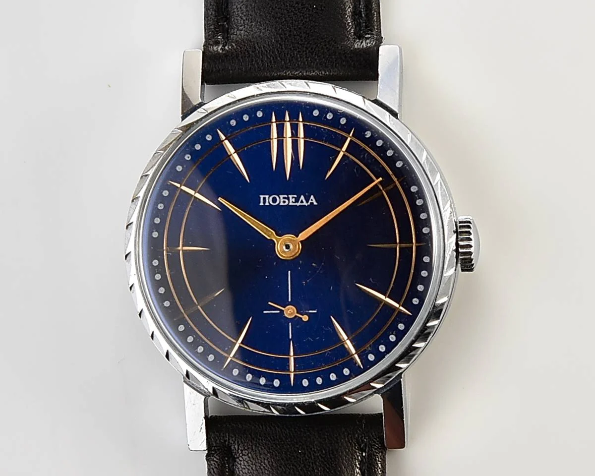 Excellent mechanical Pobeda watch