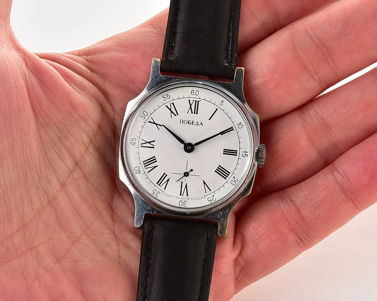TIME CAPSULE: Soviet mechanical Pobeda watch in box – New Old Stock (NOS)!