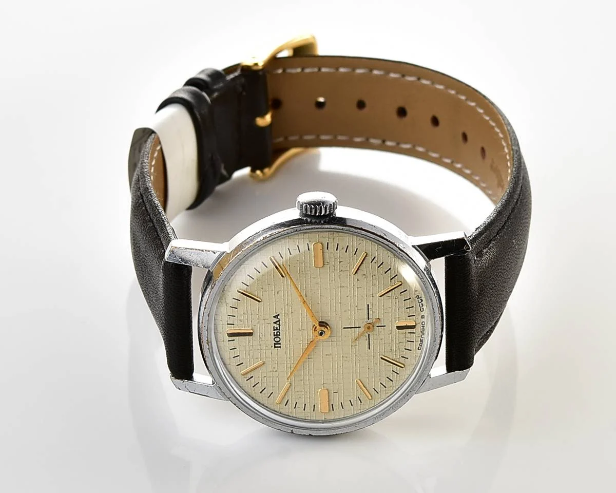 Pobeda ZiM Soviet mechanical wristwatch