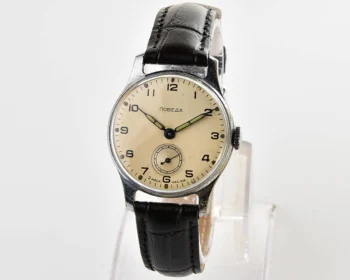 Excellent vintage Soviet mechanical Pobeda watch, 2MChZ from 3rd quarter 1956!