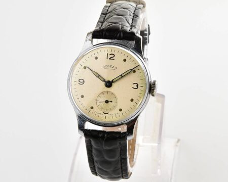 Excellent vintage soviet mechanical POBEDA watch, 2MChZ from 2nd quarter 1957!