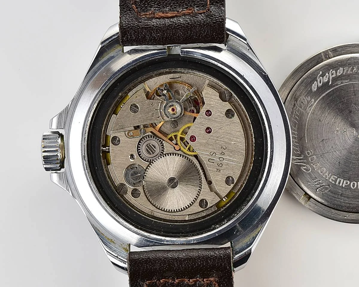 Vostok Commander's watch - Komandirskie – 70 years of great October anniversary, engraved “from the Minister of Defense of the USSR 1987”