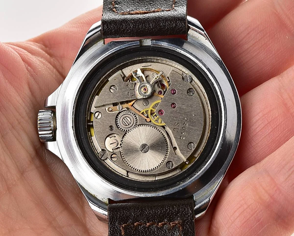 Vostok Commander's watch - Komandirskie – 70 years of great October anniversary, engraved “from the Minister of Defense of the USSR 1987”