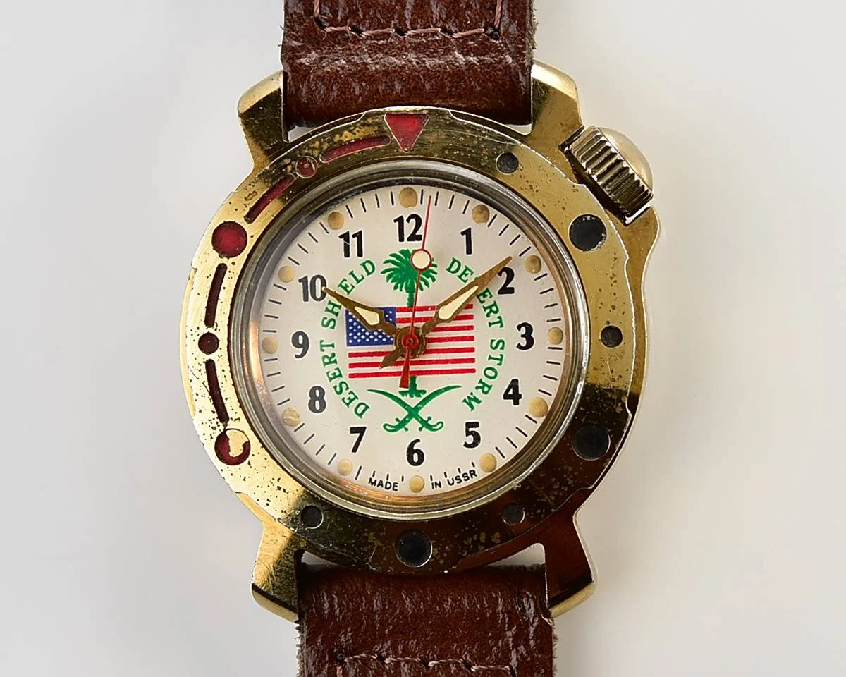 Vostok Commander’s Junior Operation Desert Shield mechanical watch