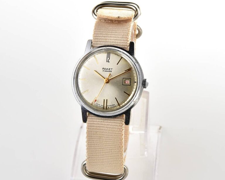 Vintage soviet POLJOT mechanical wrist watch