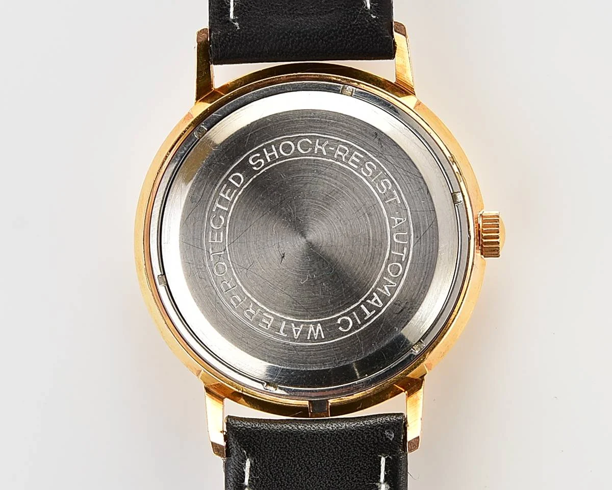 Beautiful automatic vintage gold-plated watch Poljot De Luxe!