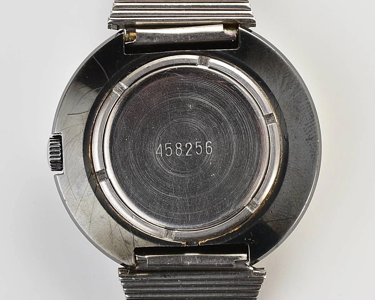 Large vintage Raketa mechanical watch with double calendar