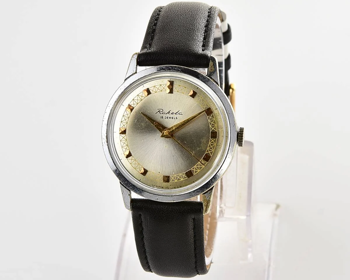 Soviet Raketa vintage mechanical watch