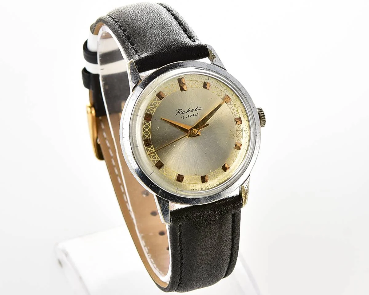 Soviet Raketa vintage mechanical watch