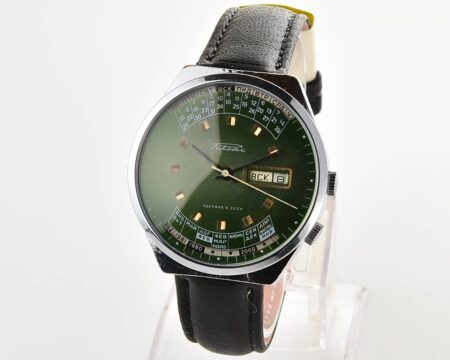 Soviet RAKETA perpetual calendar mechanical watch