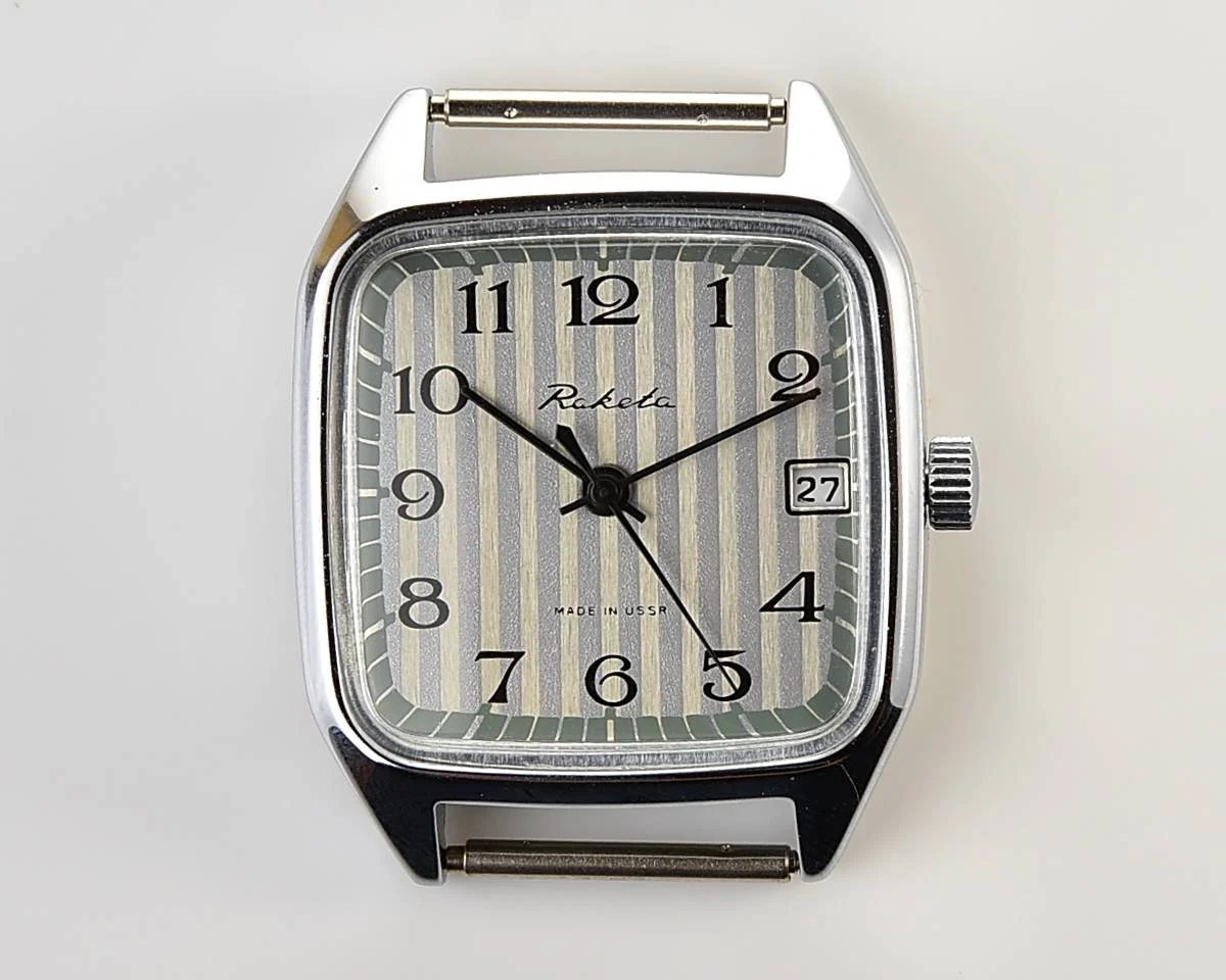 TIME CAPSULE: Vintage Soviet Raketa watch, New Old Stock (NOS)!