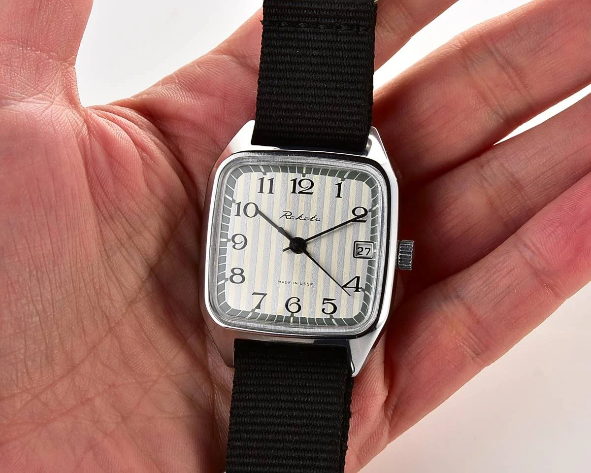 TIME CAPSULE: Vintage Soviet Raketa watch, New Old Stock (NOS)!