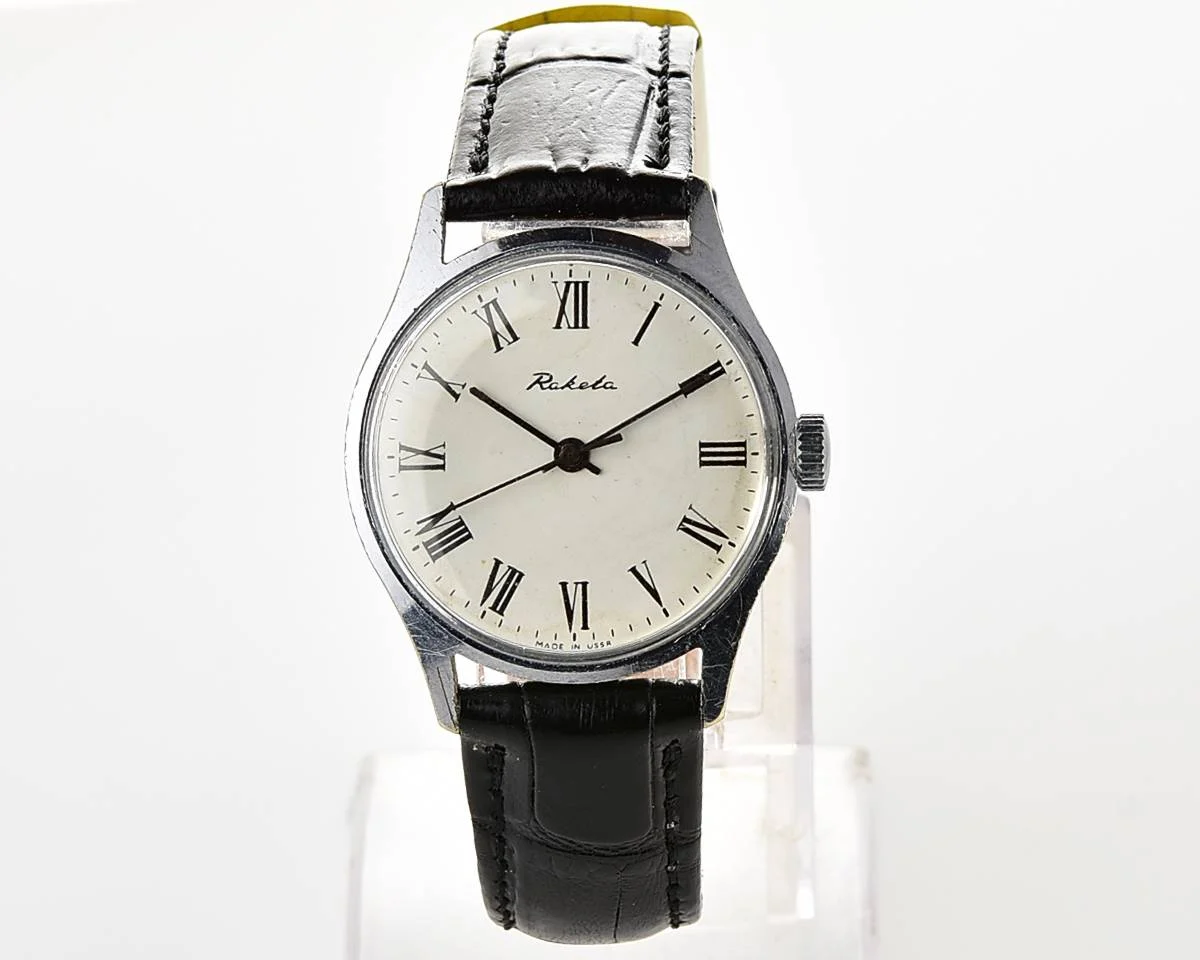 Soviet Raketa vintage mechanical watch