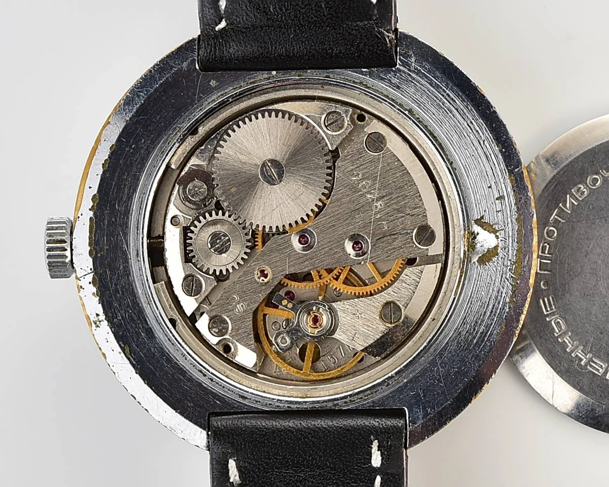 Vintage mechanical Raketa Goroda(Cities) world time watch