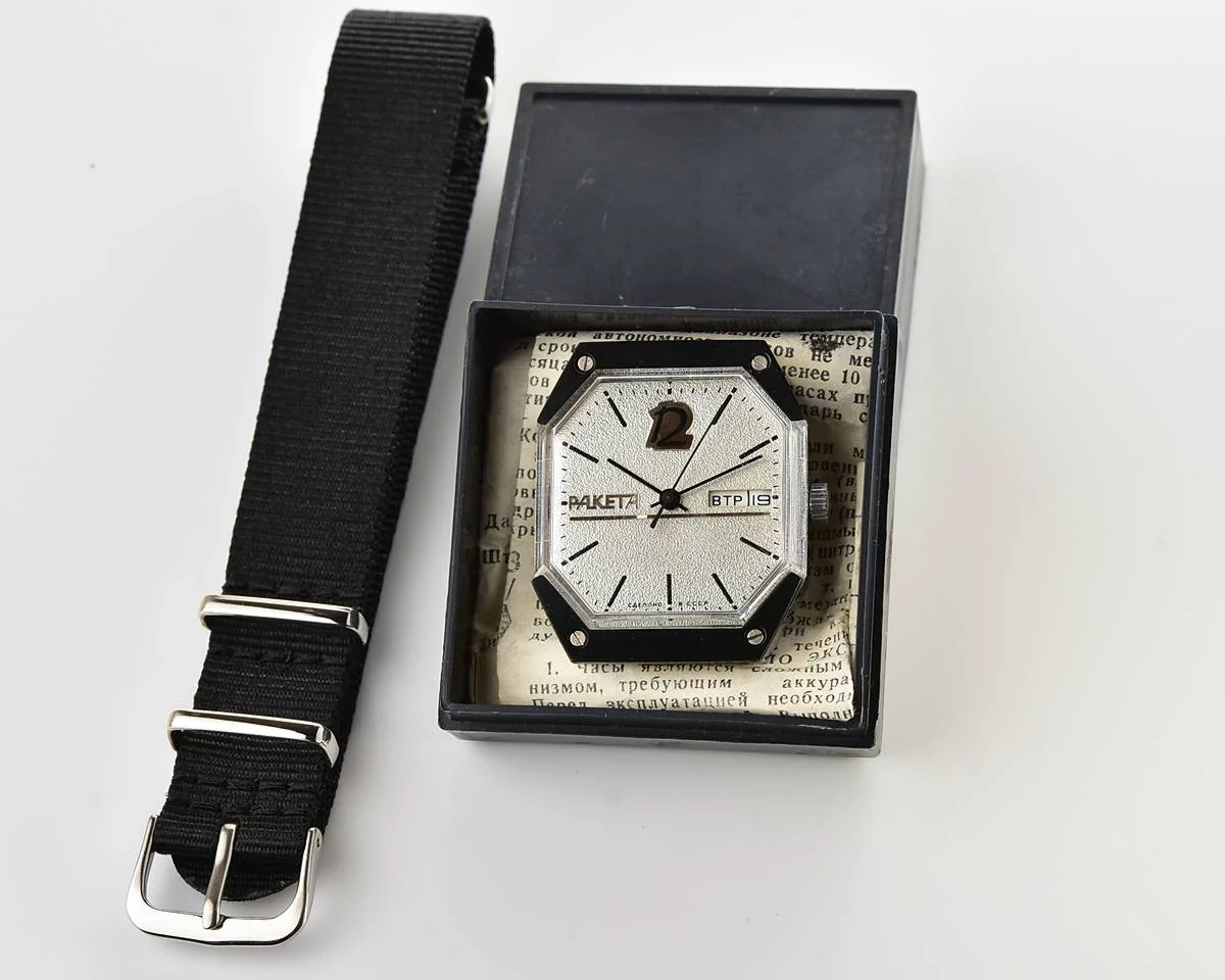 TIME CAPSULE: Vintage Soviet watch Raketa "Star Wars" - New Old Stock (NOS)!